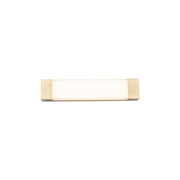 Darcy 24in LED Bathroom Vanity Or Wall Light 3000K In Aged Brass